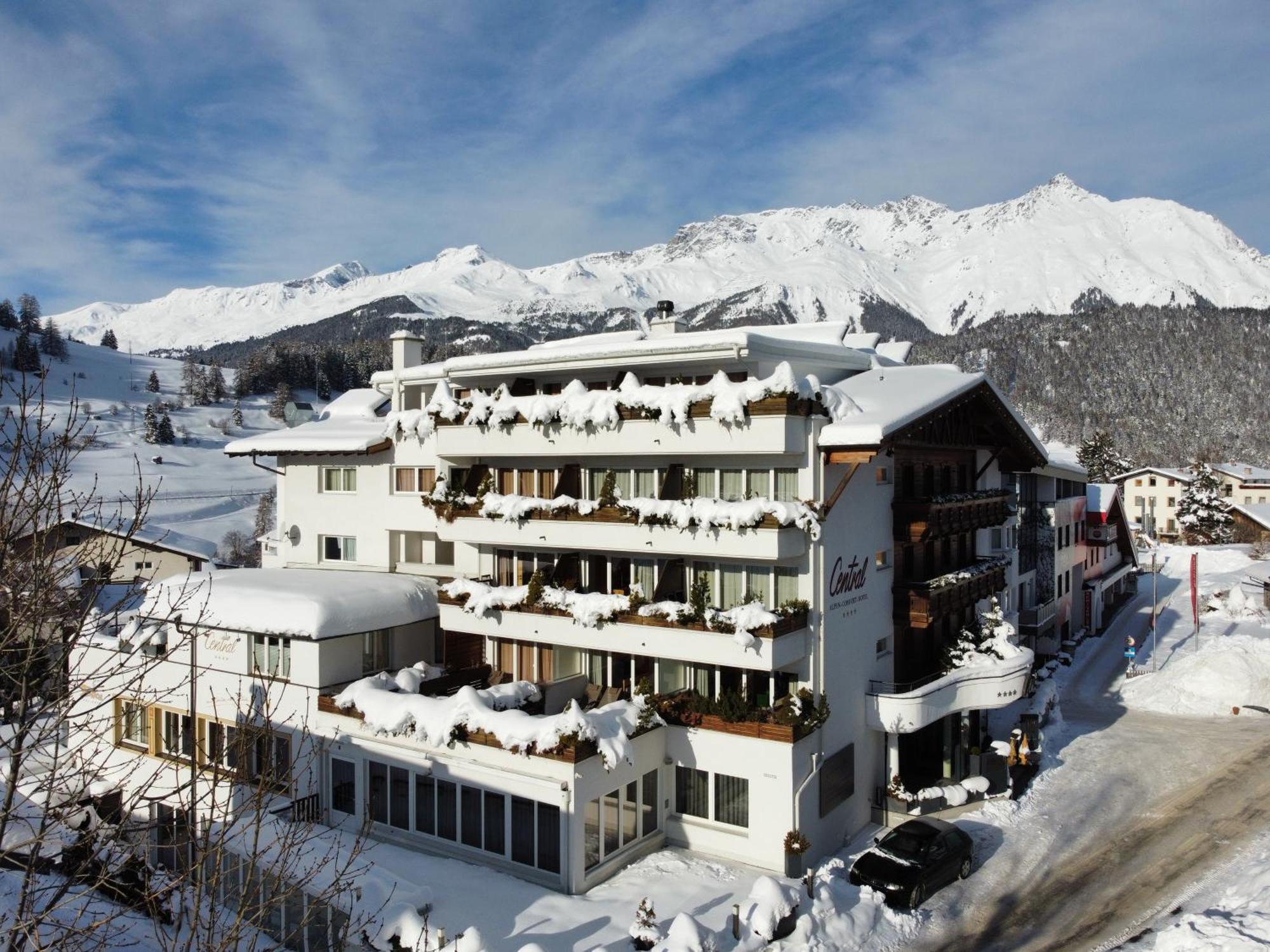 Alpen-Comfort-Hotel Central Nauders Exterior foto